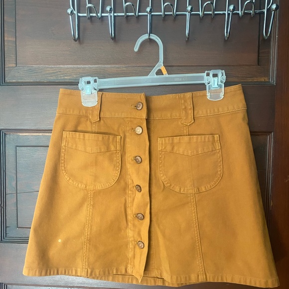 Madwell Burnt Orange Skirt - Picture 1 of 2